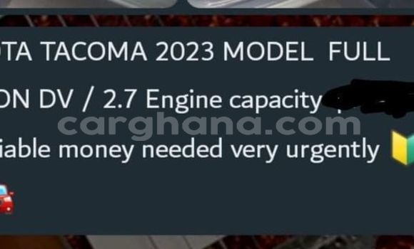 Buy Used Toyota Tacoma Other Car in Accra in Greater Accra Buy Used Toyota Tacoma Other Car in Accra in Greater Accra