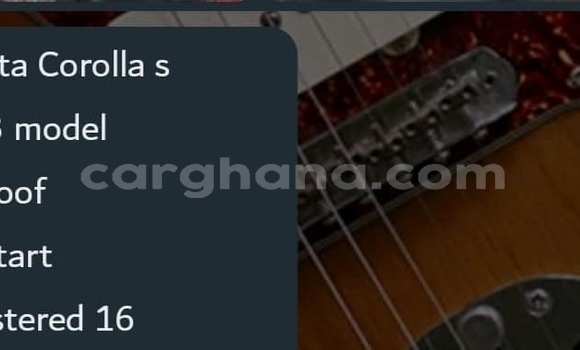 Buy Used Toyota Corolla Red Car in Accra in Greater Accra Buy Used Toyota Corolla Red Car in Accra in Greater Accra