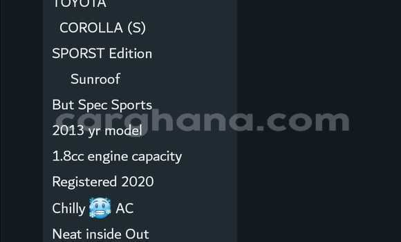 Buy Used Toyota Corolla Black Car in Accra in Greater Accra Buy Used Toyota Corolla Black Car in Accra in Greater Accra