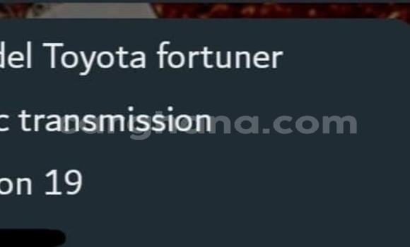 Buy Used Toyota Fortuner Black Car in Accra in Greater Accra Buy Used Toyota Fortuner Black Car in Accra in Greater Accra