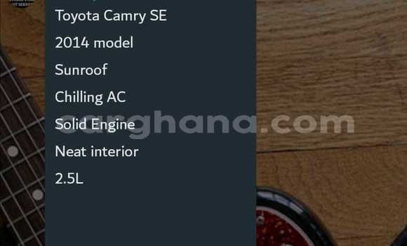Buy Used Toyota Camry Other Car in Accra in Greater Accra Buy Used Toyota Camry Other Car in Accra in Greater Accra