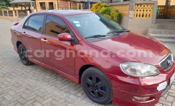 Buy Used Toyota Corolla Red Car in Accra in Greater Accra