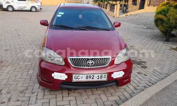Buy Used Toyota Corolla Red Car in Accra in Greater Accra Buy Used Toyota Corolla Red Car in Accra in Greater Accra