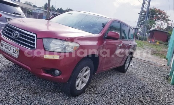 Buy Used Toyota Highlander Red Car in Accra in Greater Accra