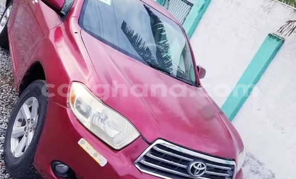 Buy Used Toyota Highlander Red Car in Accra in Greater Accra Buy Used Toyota Highlander Red Car in Accra in Greater Accra