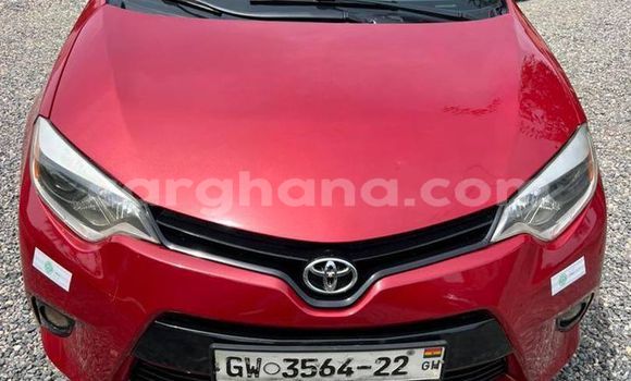 Sayi Na hannu Toyota Corolla Red Mota in Accra a Greater Accra