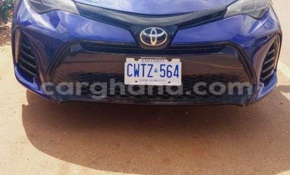 Sayi Na hannu Toyota Corolla Blue Mota in Accra a Greater Accra Sayi Na hannu Toyota Corolla Blue Mota in Accra a Greater Accra