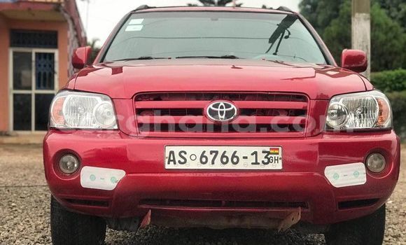 Sayi Na hannu Toyota Highlander Red Mota in Accra a Greater Accra Sayi Na hannu Toyota Highlander Red Mota in Accra a Greater Accra
