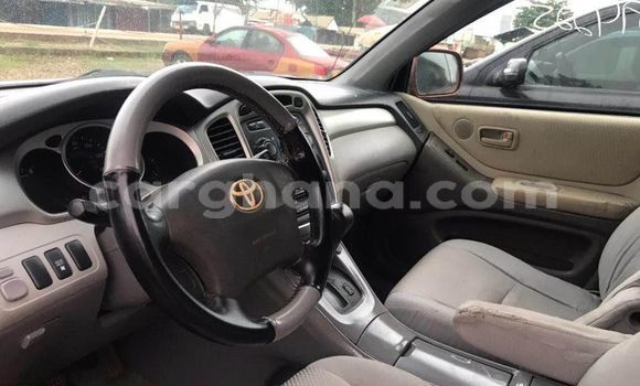 Sayi Na hannu Toyota Highlander Red Mota in Accra a Greater Accra Sayi Na hannu Toyota Highlander Red Mota in Accra a Greater Accra