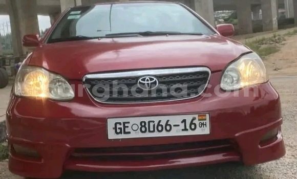 Ra Àlòkù Toyota Corolla Red Ọkọ̀ in Accra ni Greater Accra Ra Àlòkù Toyota Corolla Red Ọkọ̀ in Accra ni Greater Accra