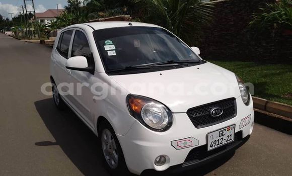 Buy Used Kia Morning White Car in Accra in Greater Accra