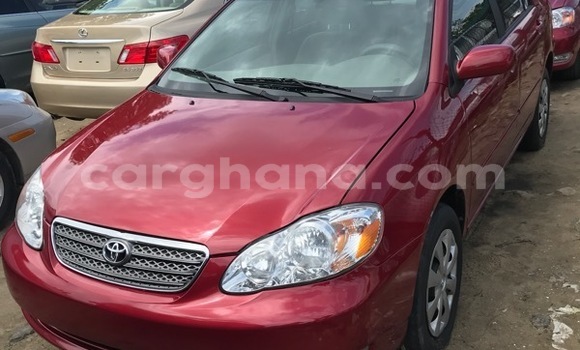 Buy Used Toyota Corolla Red Car in Tema in Greater Accra Buy Used Toyota Corolla Red Car in Tema in Greater Accra