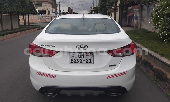 Sayi Na hannu Hyundai Elantra White Mota in Accra a Greater Accra Sayi Na hannu Hyundai Elantra White Mota in Accra a Greater Accra