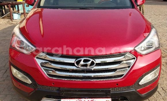 Sayi Na hannu Hyundai Santa Fe Red Mota in Accra a Greater Accra