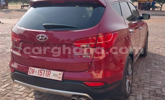 Sayi Na hannu Hyundai Santa Fe Red Mota in Accra a Greater Accra Sayi Na hannu Hyundai Santa Fe Red Mota in Accra a Greater Accra