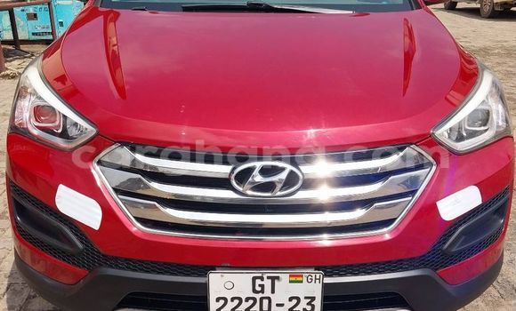 Sayi Na hannu Hyundai Santa Fe Red Mota in Accra a Greater Accra