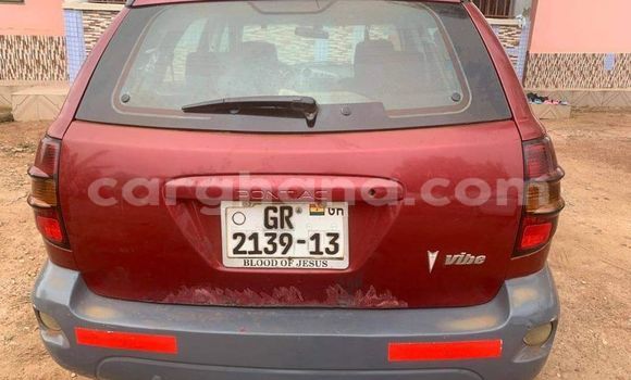 Sayi Na hannu Pontiac Vibe Red Mota in Accra a Greater Accra Sayi Na hannu Pontiac Vibe Red Mota in Accra a Greater Accra