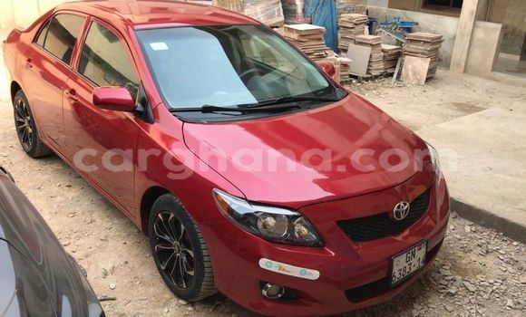 Sayi Na hannu Toyota Corolla Red Mota in Accra a Greater Accra Sayi Na hannu Toyota Corolla Red Mota in Accra a Greater Accra