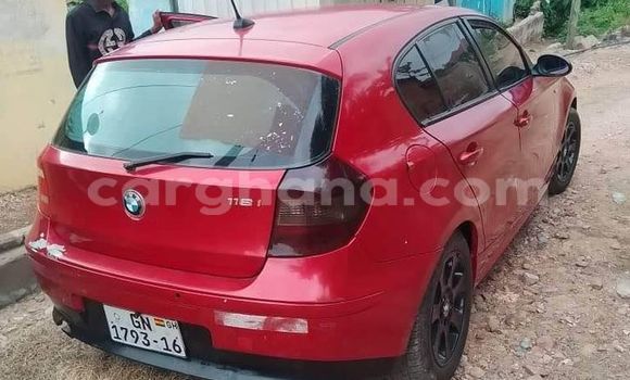 Sayi Na hannu BMW 1er Red Mota in Accra a Greater Accra Sayi Na hannu BMW 1er Red Mota in Accra a Greater Accra