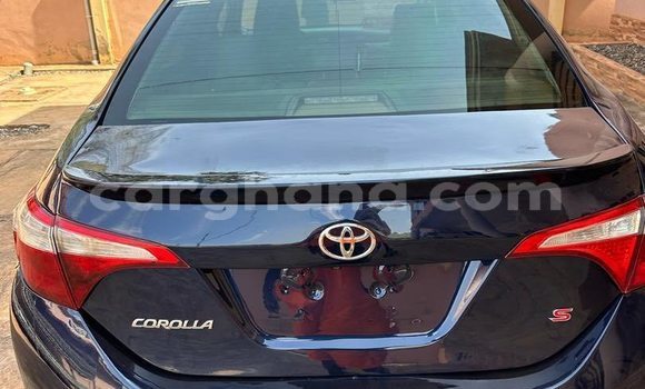 Sayi Na hannu Toyota Corolla Black Mota in Accra a Greater Accra Sayi Na hannu Toyota Corolla Black Mota in Accra a Greater Accra