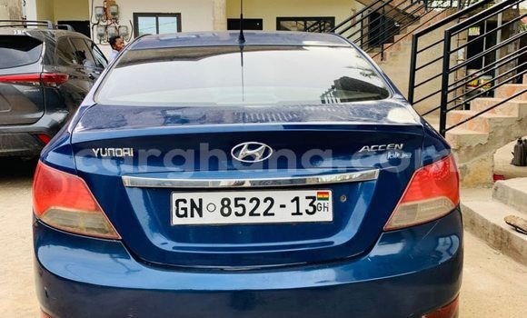 Sayi Na hannu Hyundai Accent Blue Mota in Accra a Greater Accra Sayi Na hannu Hyundai Accent Blue Mota in Accra a Greater Accra