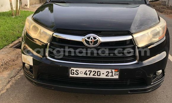 Buy Used Toyota Highlander Black Car in Accra in Greater Accra