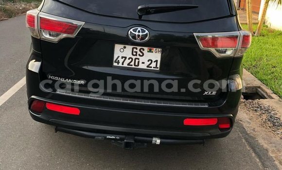 Sayi Na hannu Toyota Highlander Black Mota in Accra a Greater Accra Sayi Na hannu Toyota Highlander Black Mota in Accra a Greater Accra