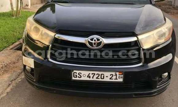 Sayi Na hannu Toyota Highlander Black Mota in Accra a Greater Accra Sayi Na hannu Toyota Highlander Black Mota in Accra a Greater Accra