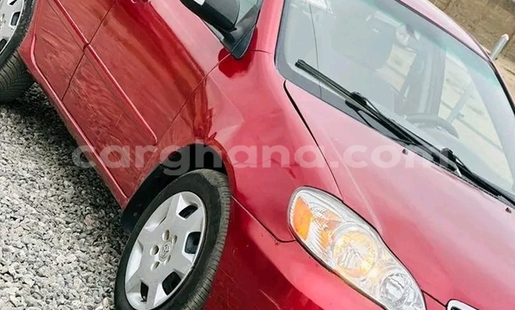 Buy Used Toyota Corolla Red Car in Accra in Greater Accra