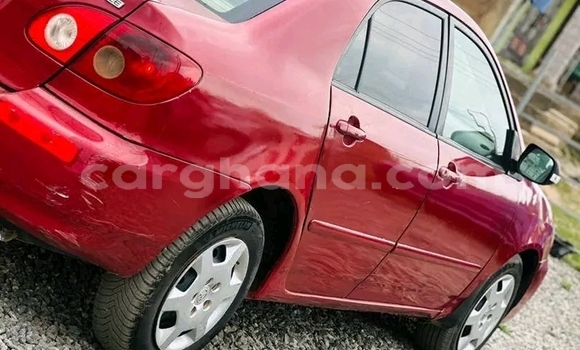 Sayi Na hannu Toyota Corolla Red Mota in Accra a Greater Accra Sayi Na hannu Toyota Corolla Red Mota in Accra a Greater Accra