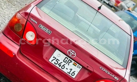 Sayi Na hannu Toyota Corolla Red Mota in Accra a Greater Accra Sayi Na hannu Toyota Corolla Red Mota in Accra a Greater Accra