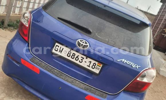 Buy Used Toyota Matrix Blue Car in Accra in Greater Accra Buy Used Toyota Matrix Blue Car in Accra in Greater Accra