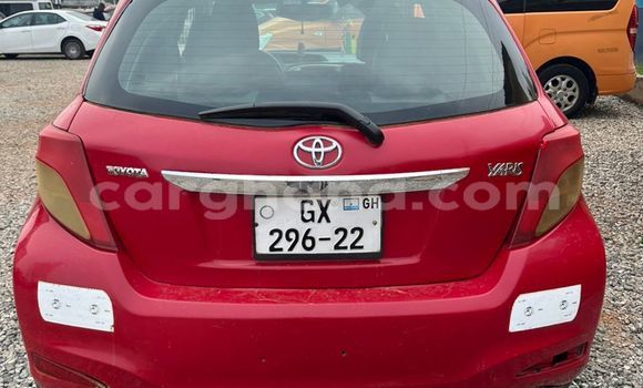 Buy Used Toyota Yaris Red Car in Accra in Greater Accra Buy Used Toyota Yaris Red Car in Accra in Greater Accra