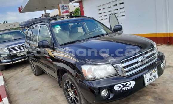 Ra Àlòkù Toyota Highlander Black Ọkọ̀ in Accra ni Greater Accra Ra Àlòkù Toyota Highlander Black Ọkọ̀ in Accra ni Greater Accra