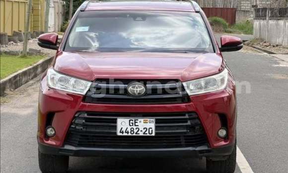 Buy Used Toyota Highlander Red Car in Accra in Greater Accra