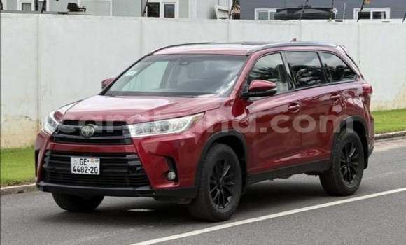 Buy Used Toyota Highlander Red Car in Accra in Greater Accra Buy Used Toyota Highlander Red Car in Accra in Greater Accra