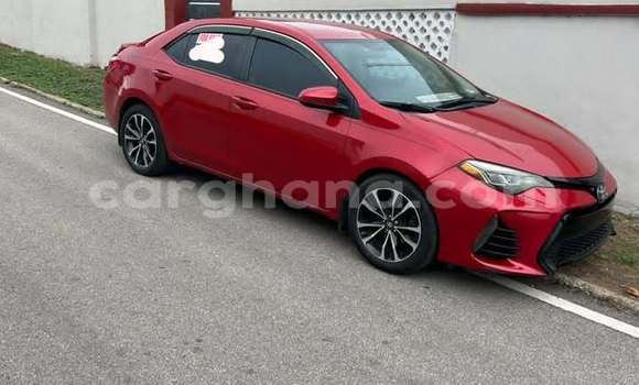 Buy Used Toyota Corolla Red Car in Ada in Eastern