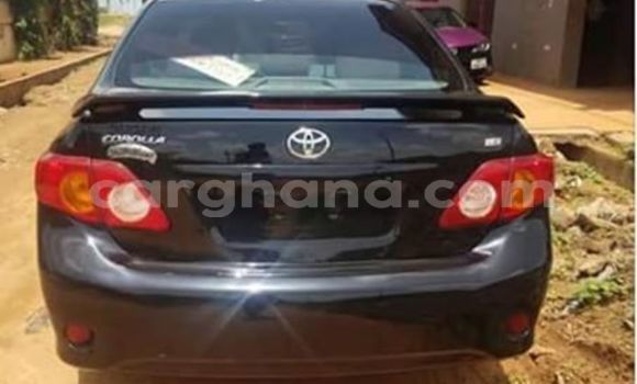 Sayi Imported Toyota Corolla Black Mota in Accra a Greater Accra Sayi Imported Toyota Corolla Black Mota in Accra a Greater Accra