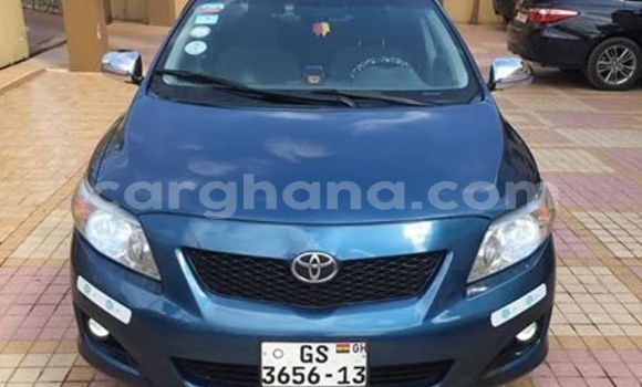 Sayi Na hannu Toyota Corolla Blue Mota in Accra a Greater Accra Sayi Na hannu Toyota Corolla Blue Mota in Accra a Greater Accra