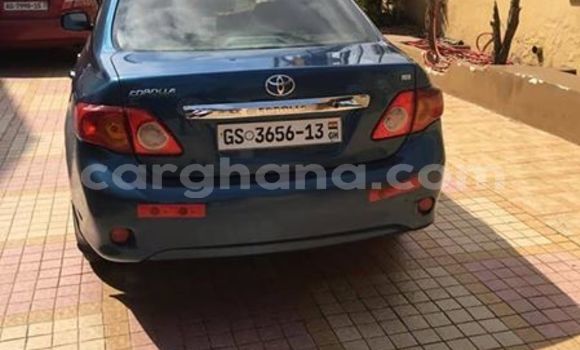 Sayi Na hannu Toyota Corolla Blue Mota in Accra a Greater Accra Sayi Na hannu Toyota Corolla Blue Mota in Accra a Greater Accra