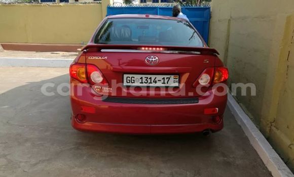 Ra Àlòkù Toyota Corolla Red Ọkọ̀ in Accra ni Greater Accra Ra Àlòkù Toyota Corolla Red Ọkọ̀ in Accra ni Greater Accra
