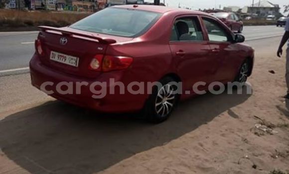 Sayi Na hannu Toyota Corolla Red Mota in Accra a Greater Accra Sayi Na hannu Toyota Corolla Red Mota in Accra a Greater Accra