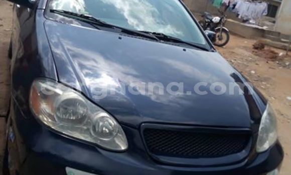 Sayi Na hannu Toyota Corolla Blue Mota in Accra a Greater Accra Sayi Na hannu Toyota Corolla Blue Mota in Accra a Greater Accra