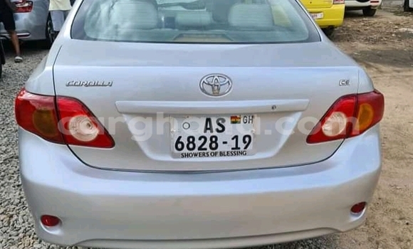 Sayi Na hannu Toyota Corolla Azurfa Mota in Bole a Arewa Sayi Na hannu Toyota Corolla Azurfa Mota in Bole a Arewa