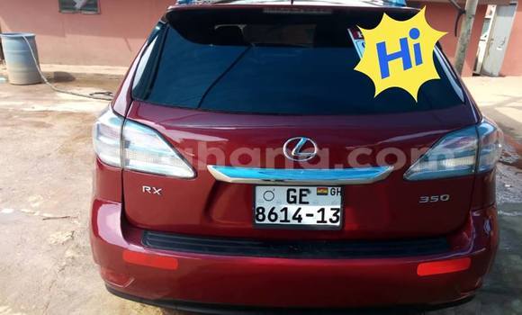 Sayi Na hannu Lexus RX 350 Red Mota in Accra a Greater Accra Sayi Na hannu Lexus RX 350 Red Mota in Accra a Greater Accra