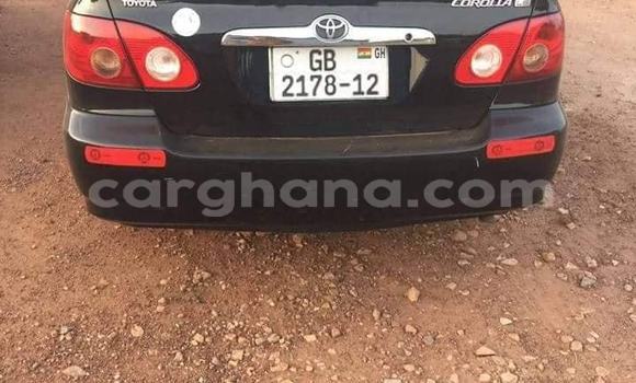 Sayi Na hannu Toyota Corolla Black Mota in Kete–Krachi a Volta Sayi Na hannu Toyota Corolla Black Mota in Kete–Krachi a Volta