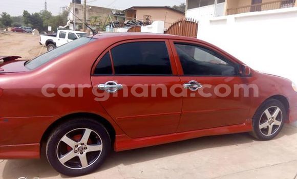 Buy Used Toyota Corolla Red Car in Accra in Greater Accra Buy Used Toyota Corolla Red Car in Accra in Greater Accra