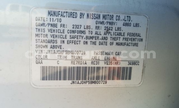 Sayi Na hannu Infinity Q45 White Mota in Kumasi a Ashanti Sayi Na hannu Infinity Q45 White Mota in Kumasi a Ashanti