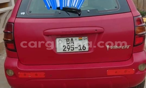 Buy Used Pontiac Vibe Red Car in Accra in Greater Accra Buy Used Pontiac Vibe Red Car in Accra in Greater Accra