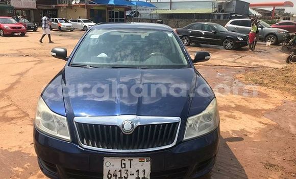 Sayi Na hannu Skoda Octavia Blue Mota in Accra a Greater Accra Sayi Na hannu Skoda Octavia Blue Mota in Accra a Greater Accra